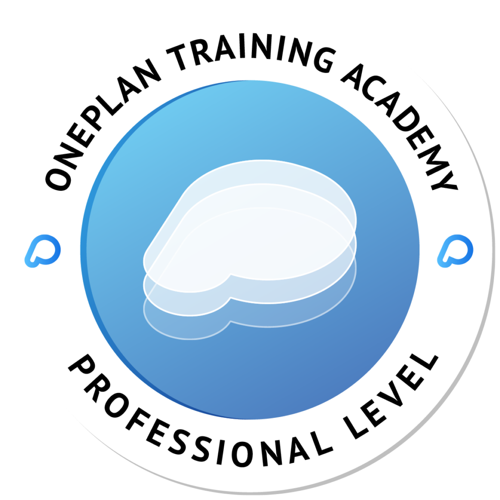 OnePlan Professional Level Icon